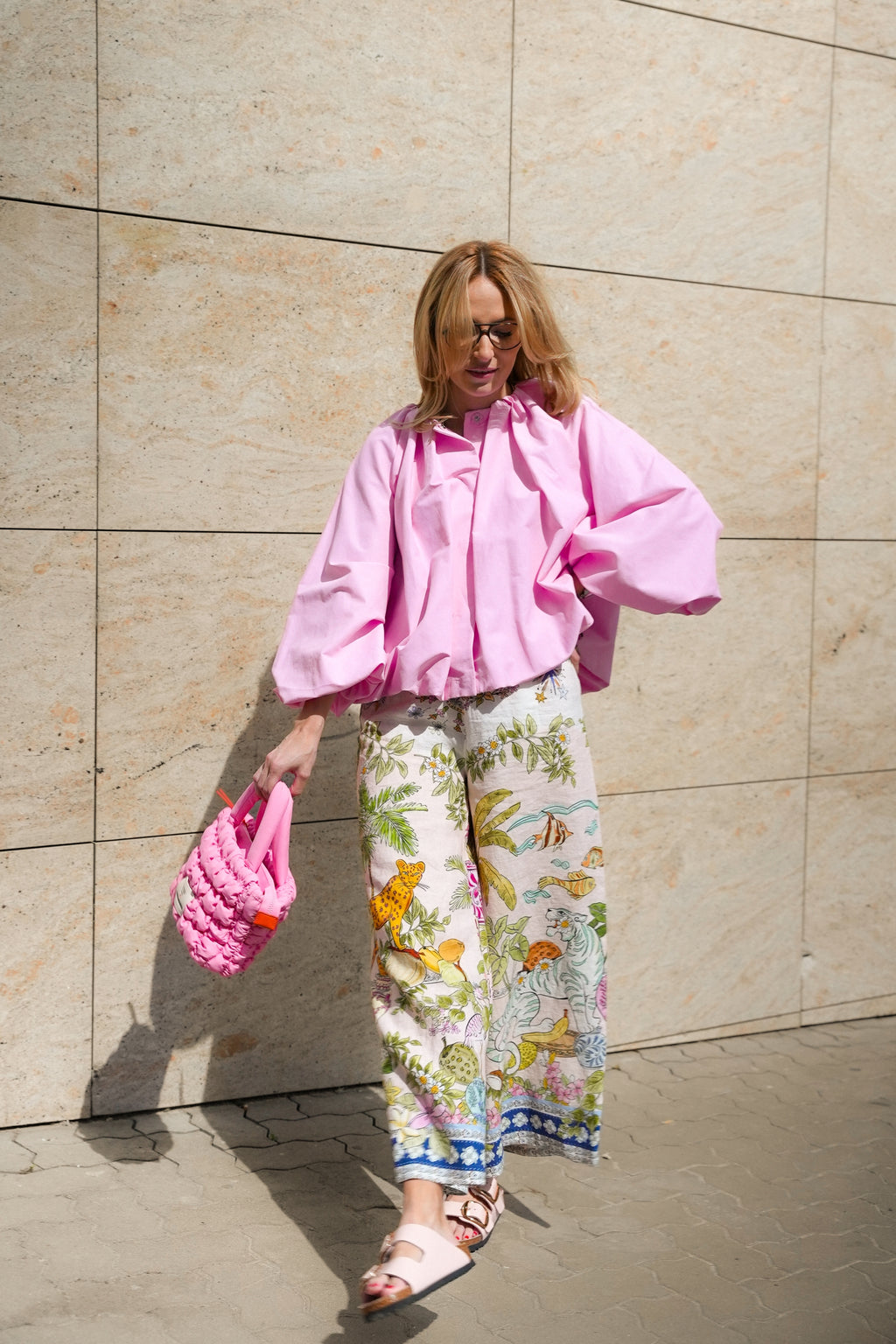 Candice Leinen Hose colourfull indi Bild 3