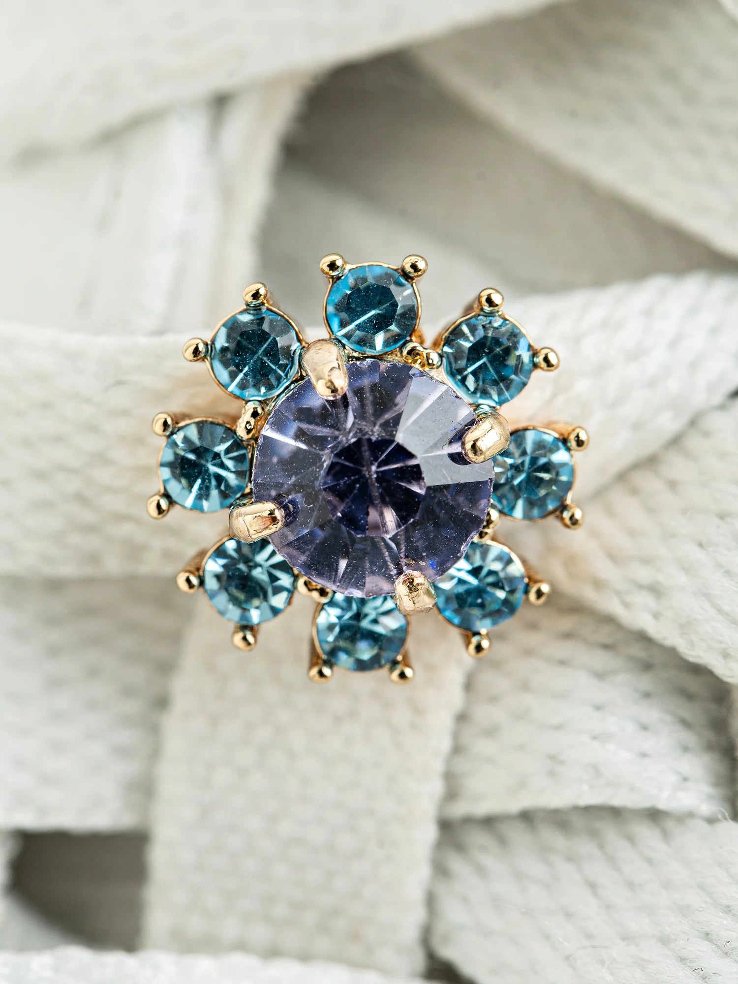 Flower Dubrae blue/purple Bild 1