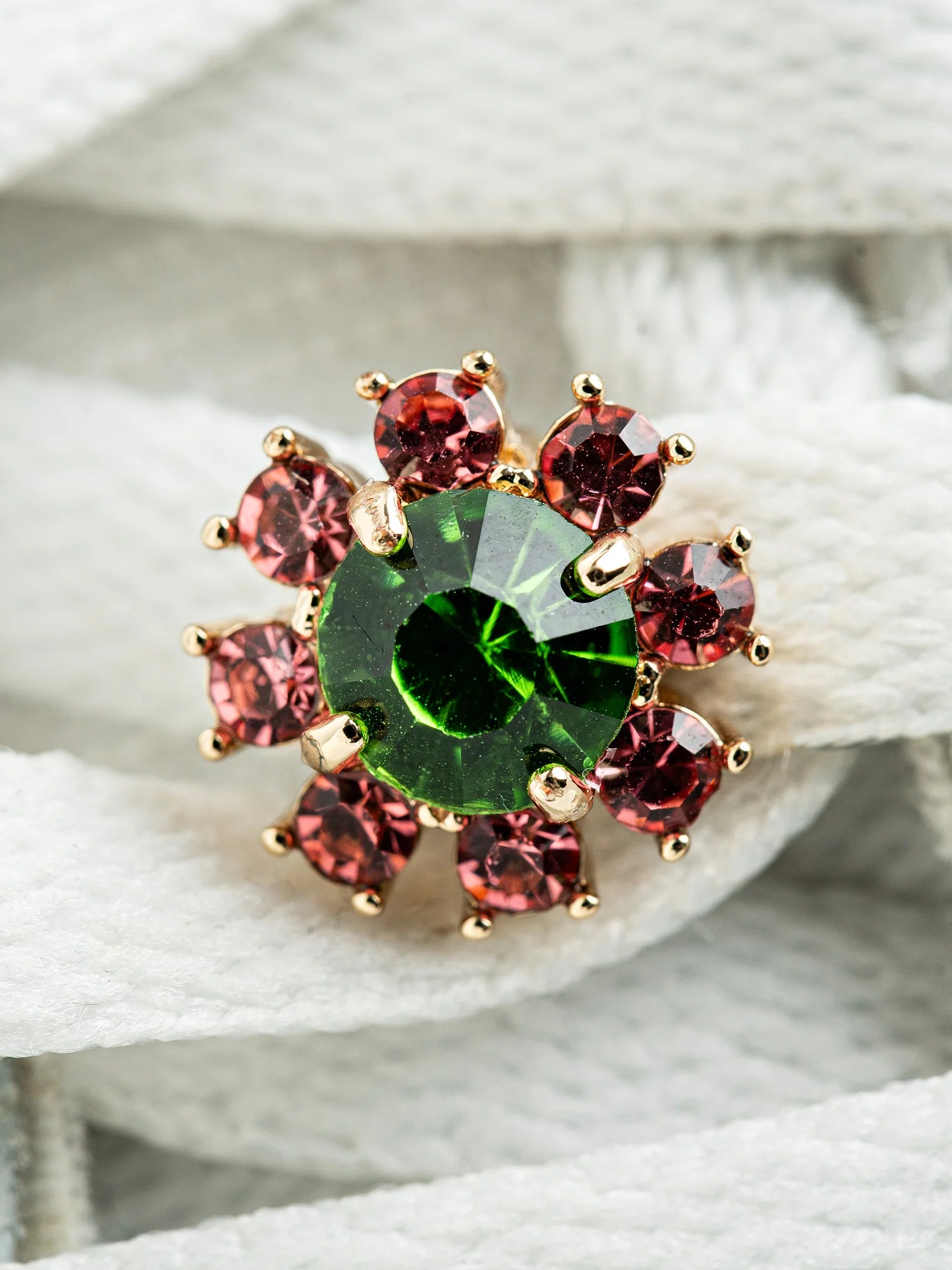 Flower Dubrae pink/green Bild 1