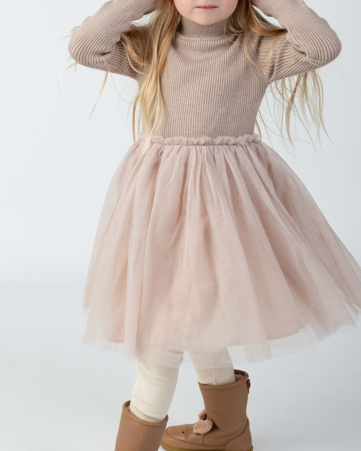 Lotus Kleid Rose Grey DJB77 Bild 2