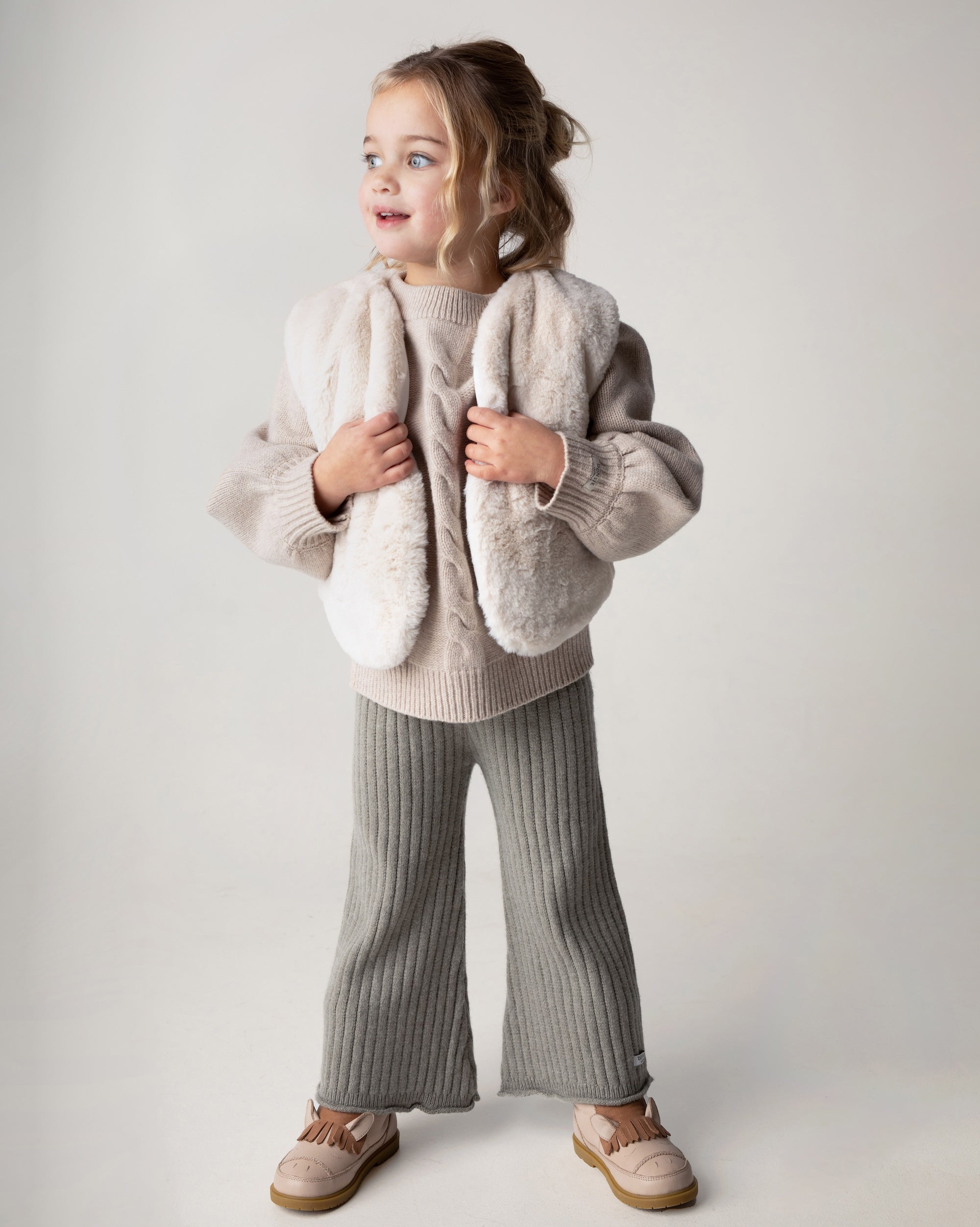 Pimmy Weste Off White Teddy Bild 3