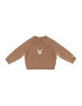 Sibbe Merino Wolle Pullover Hazelnut Bild 1
