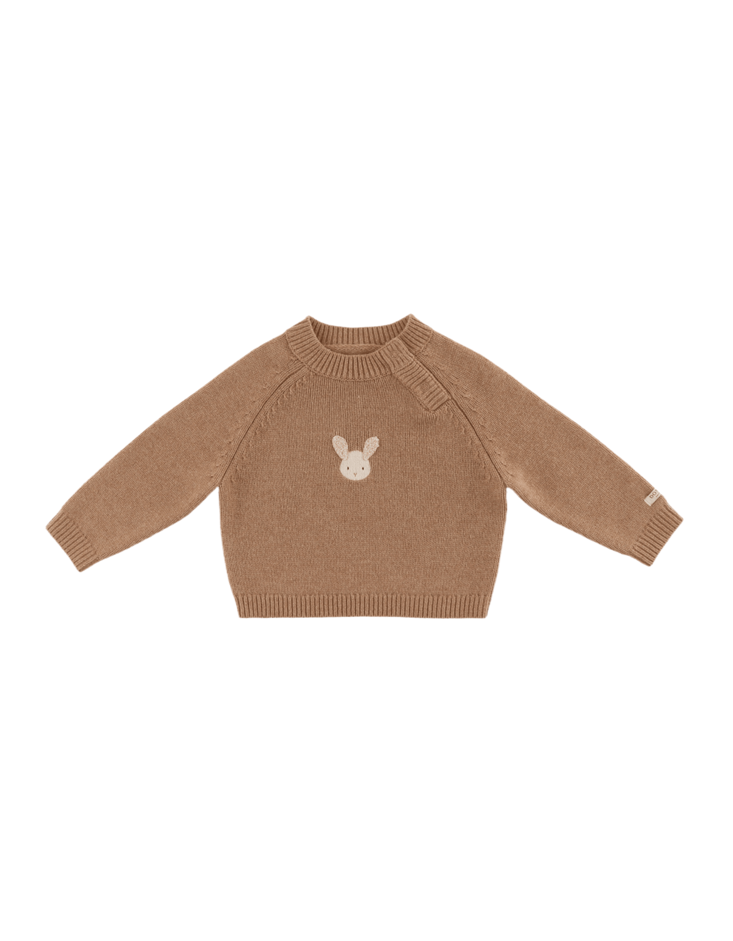 Sibbe Merino Wolle Pullover Hazelnut Bild 1