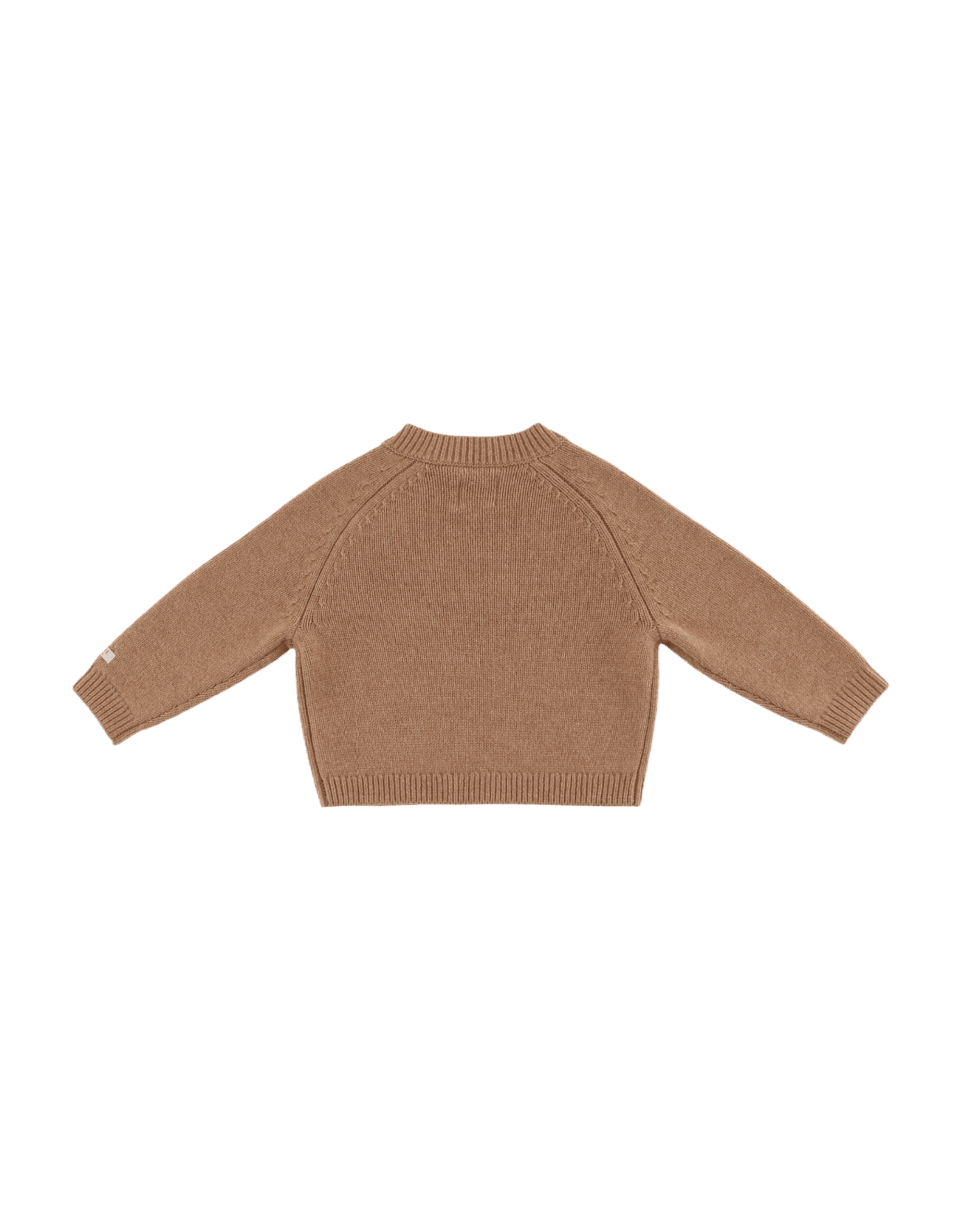 Sibbe Merino Wolle Pullover Hazelnut Bild 2