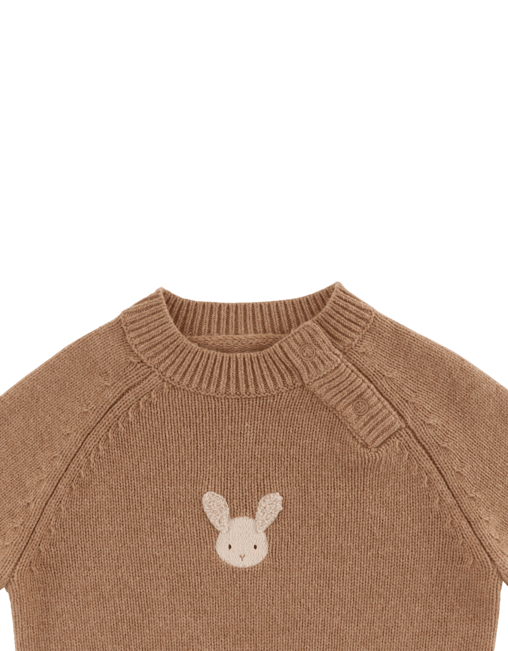 Sibbe Merino Wolle Pullover Hazelnut Bild 3