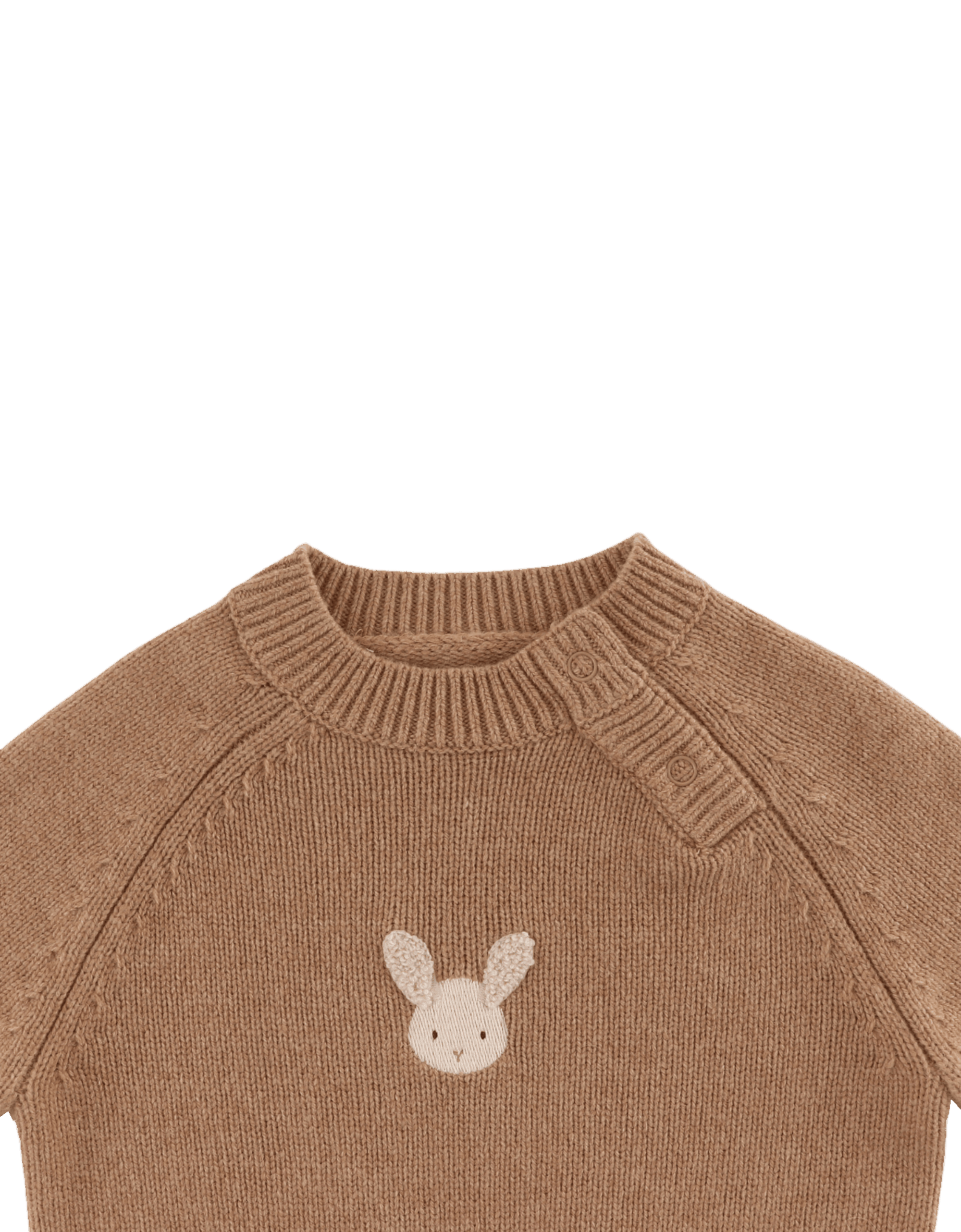 Sibbe Merino Wolle Pullover Hazelnut Bild 3