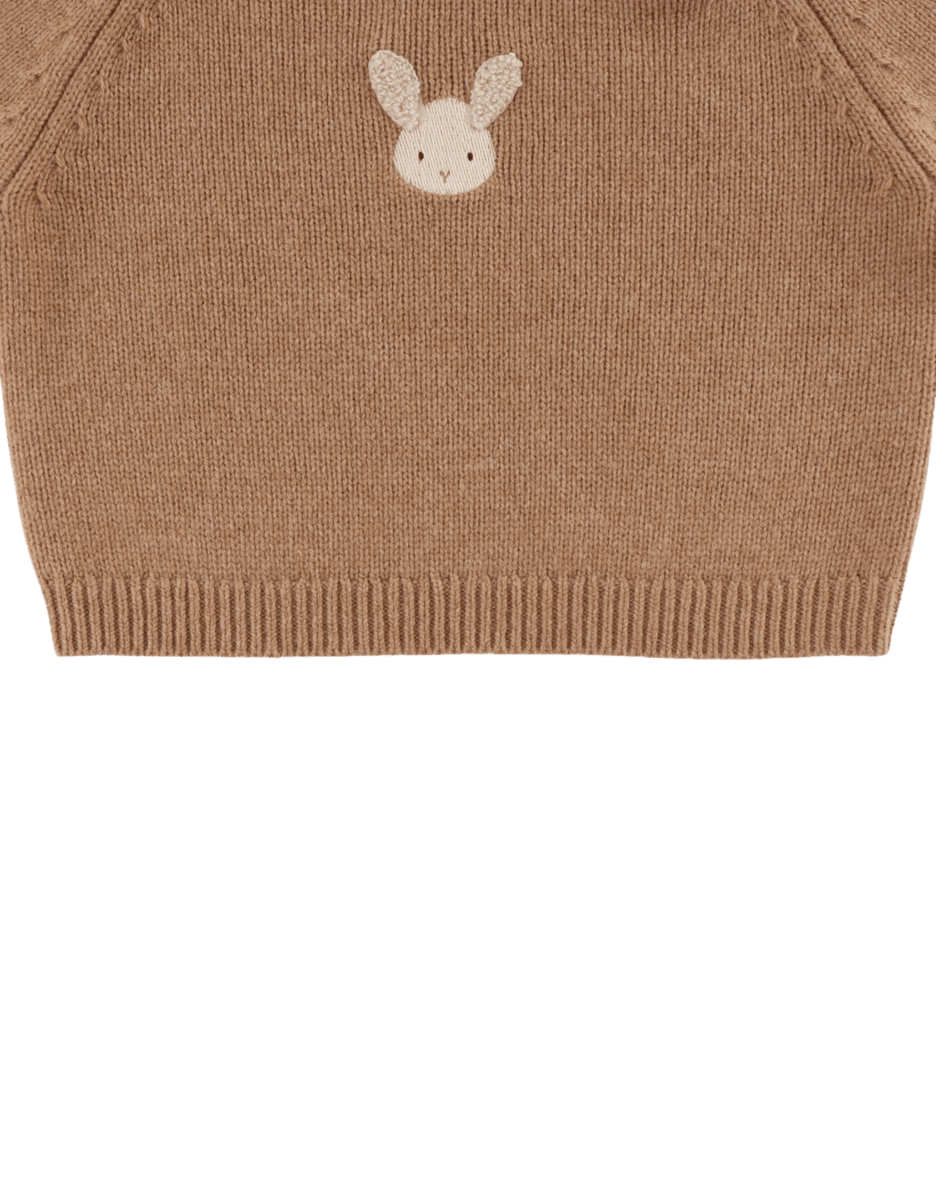 Sibbe Merino Wolle Pullover Hazelnut Bild 4