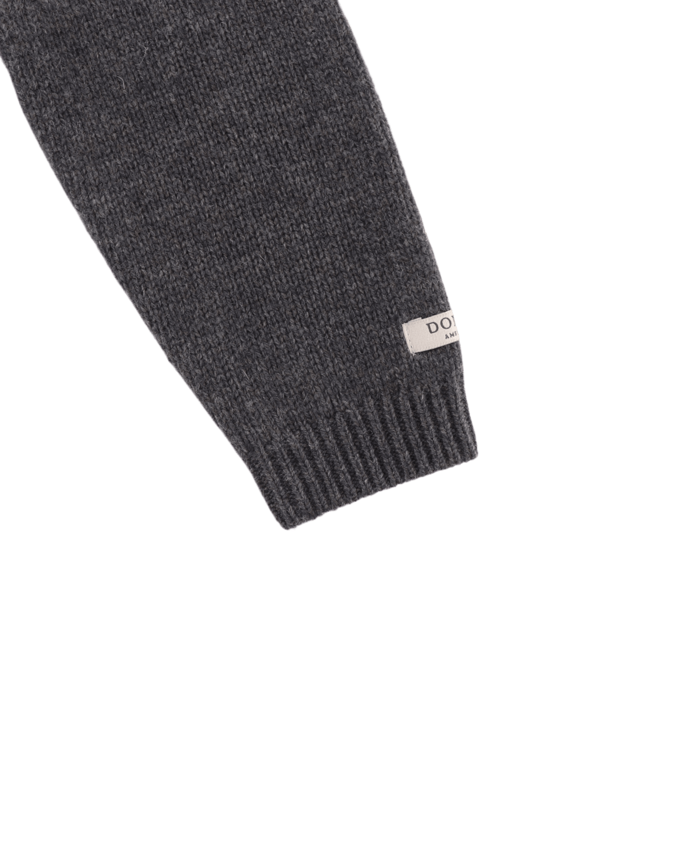 Sibbe Merino Wolle Pullover grey melange 00146 Bild 5