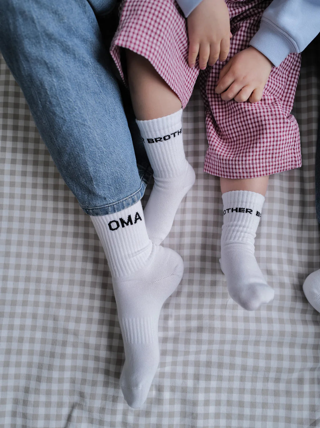 Bruder Socken weiß Bild 5