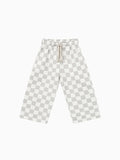Checkered Hose milk/sand Bild 1