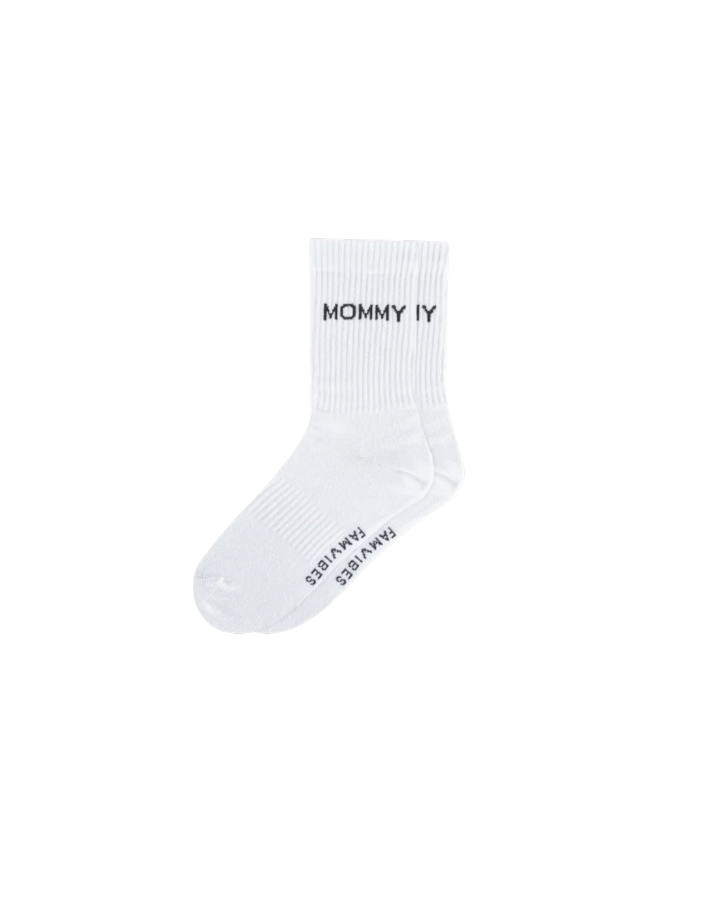 MOMMY Socken weiß Bild 1