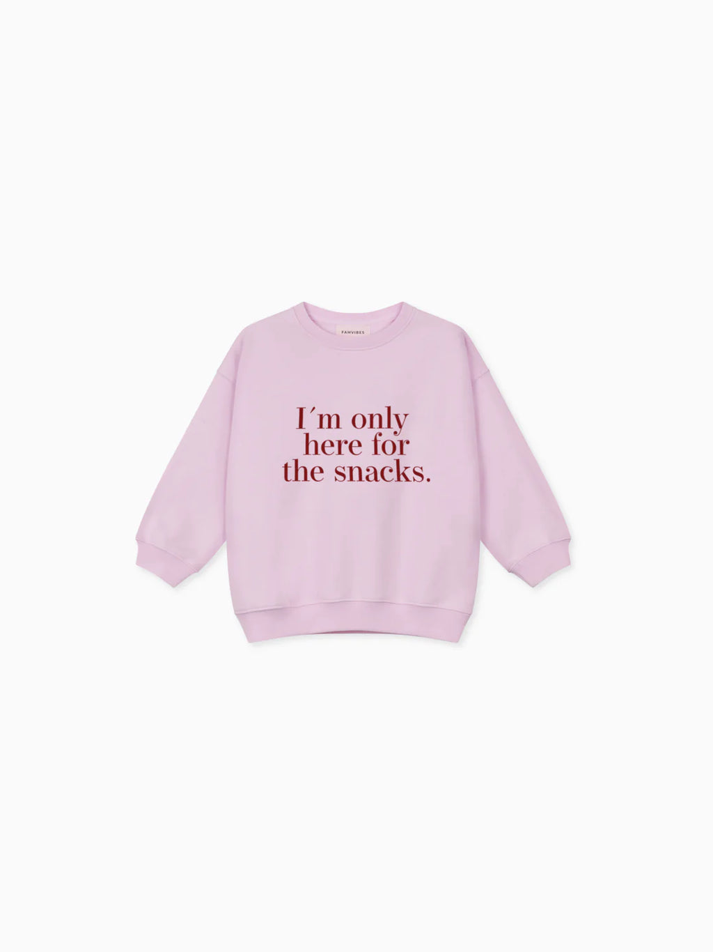 Snacks Sweatshirt pastell-rose Bild 1
