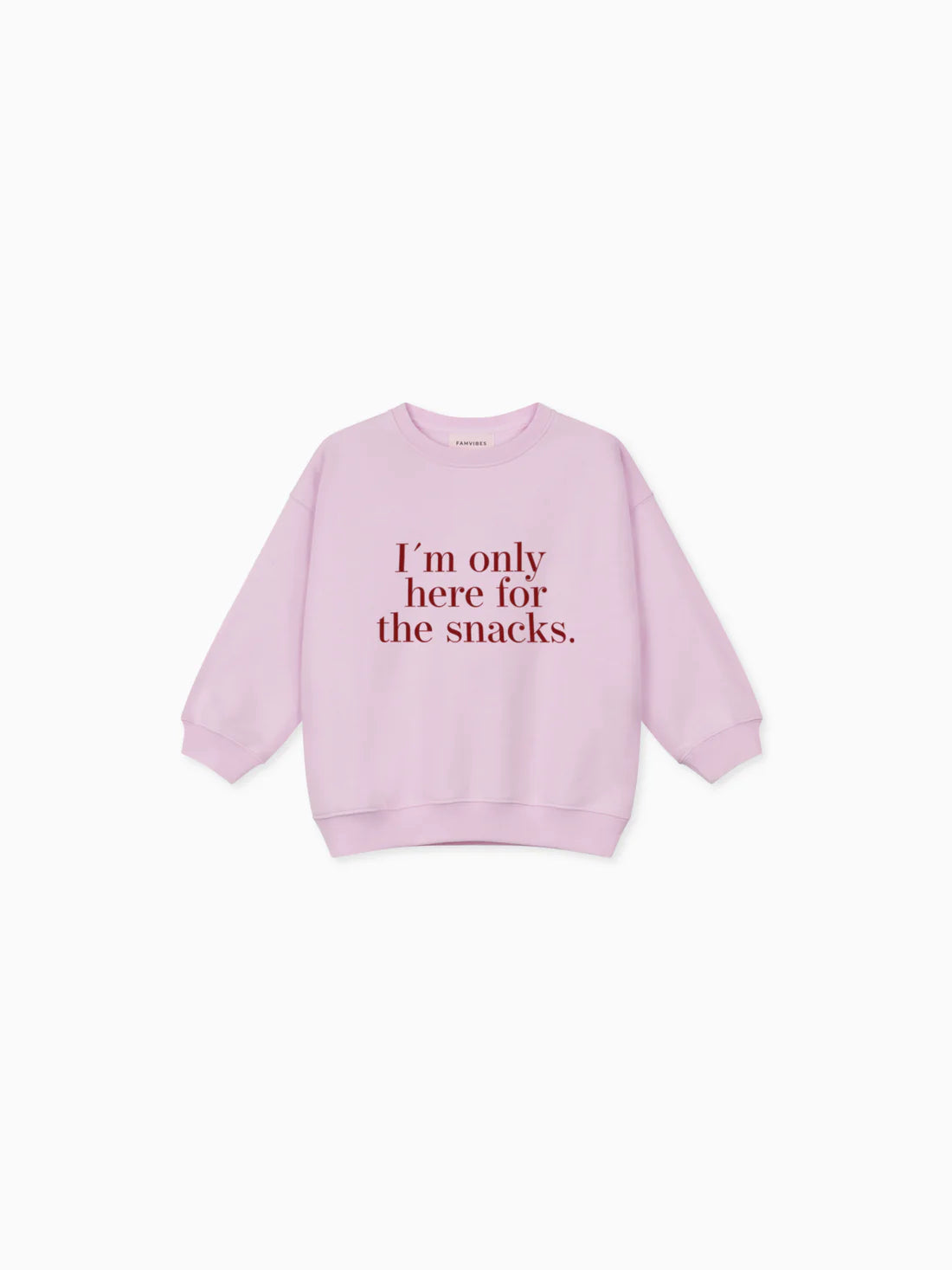 Snacks Sweatshirt pastell-rose Bild 1