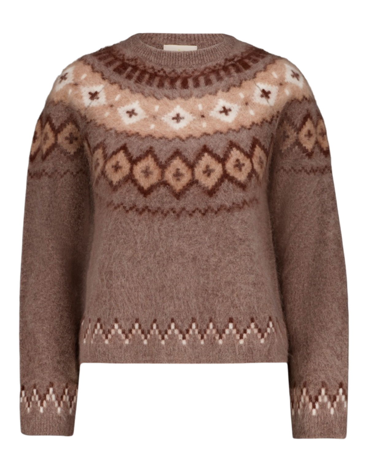 Jacquard Wollpullover 1840 nomad Bild 1