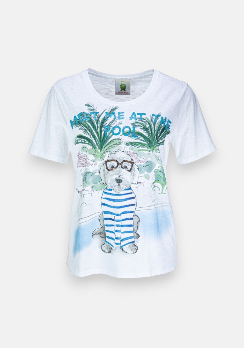 Pool Dog T-Shirt 1100 Bild 1