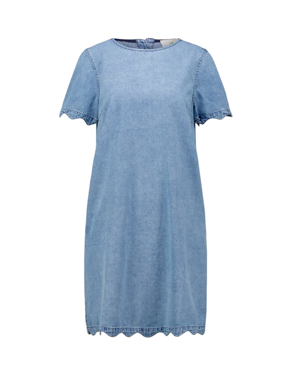 Wellen Jeanskleid 1556 Bild 1
