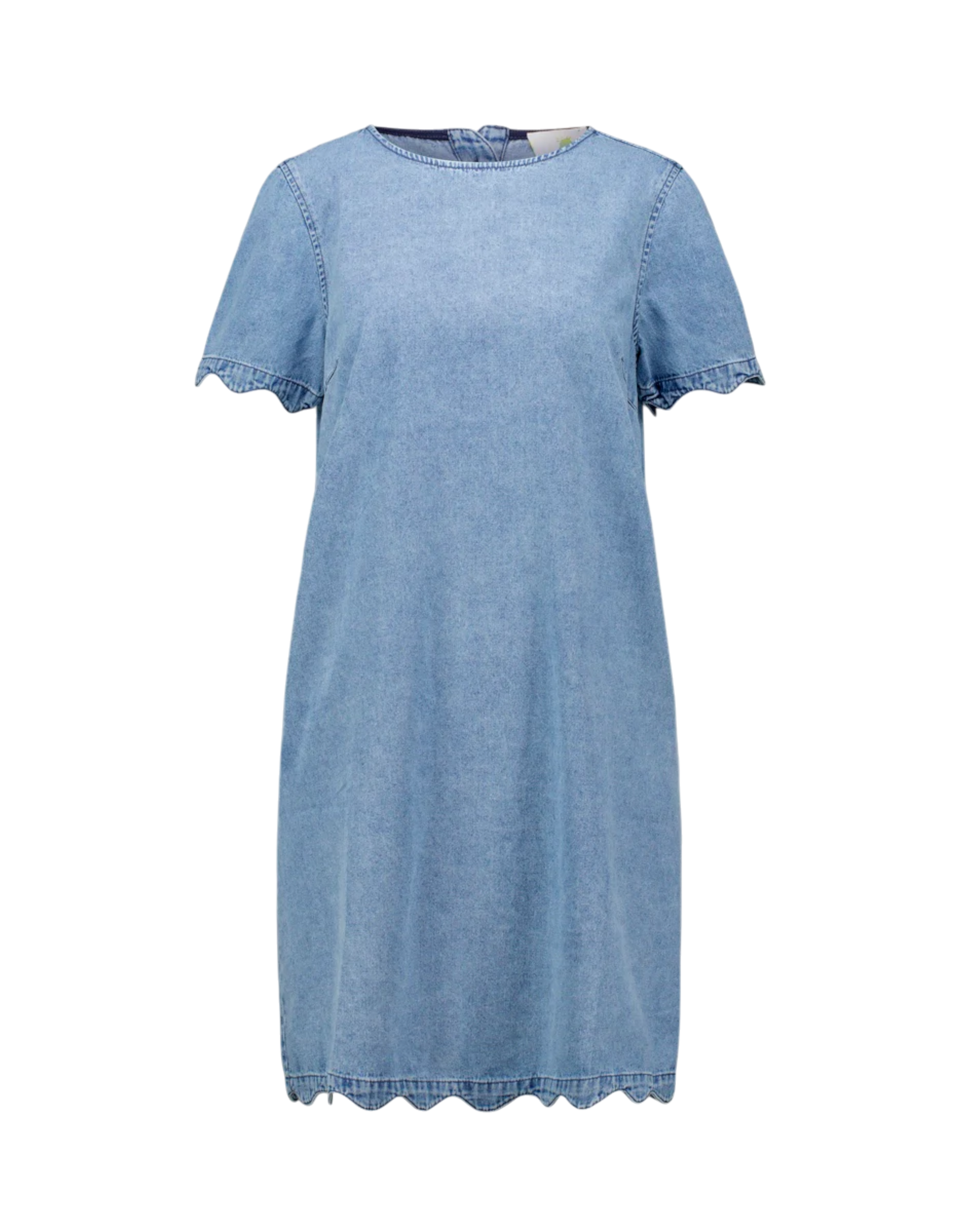 Wellen Jeanskleid 1556 Bild 1