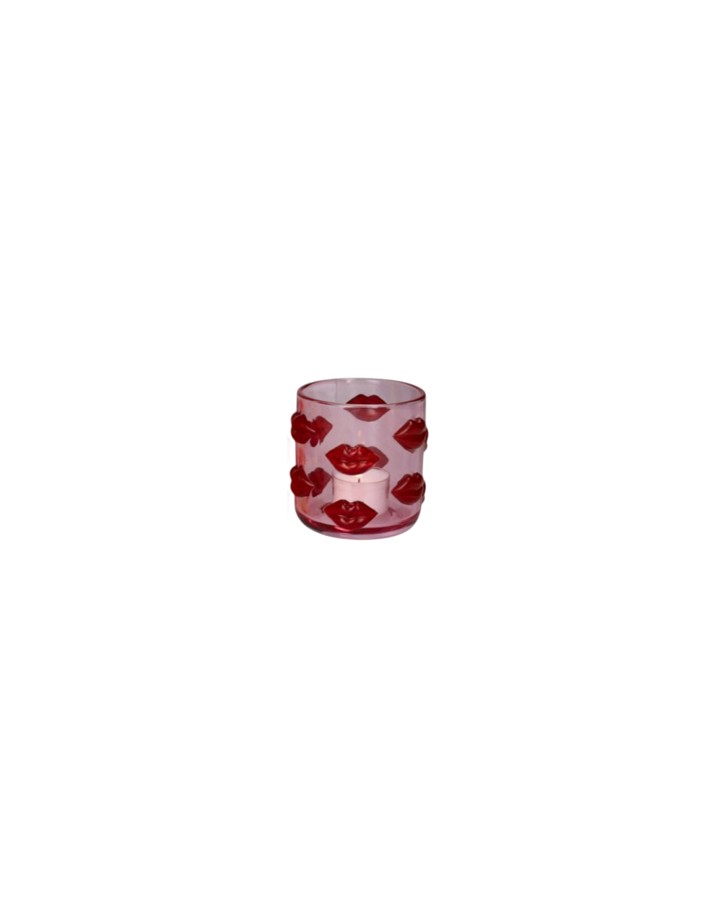 L'amour Rot Windlicht rot Bild 1