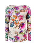 Flowers Langarmshirt 103 cream Bild 1