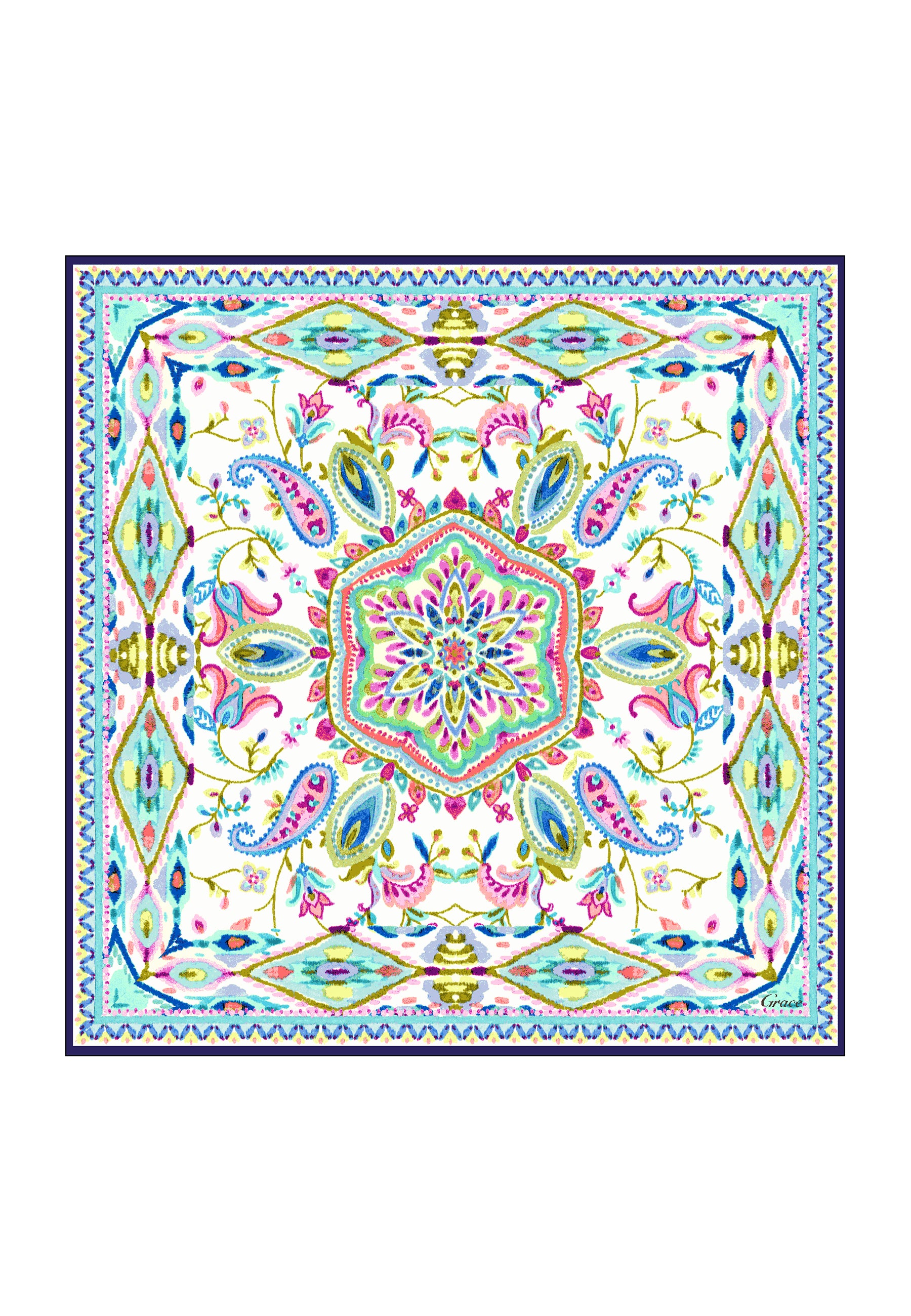 Ornament Tuch 740 Bild 1