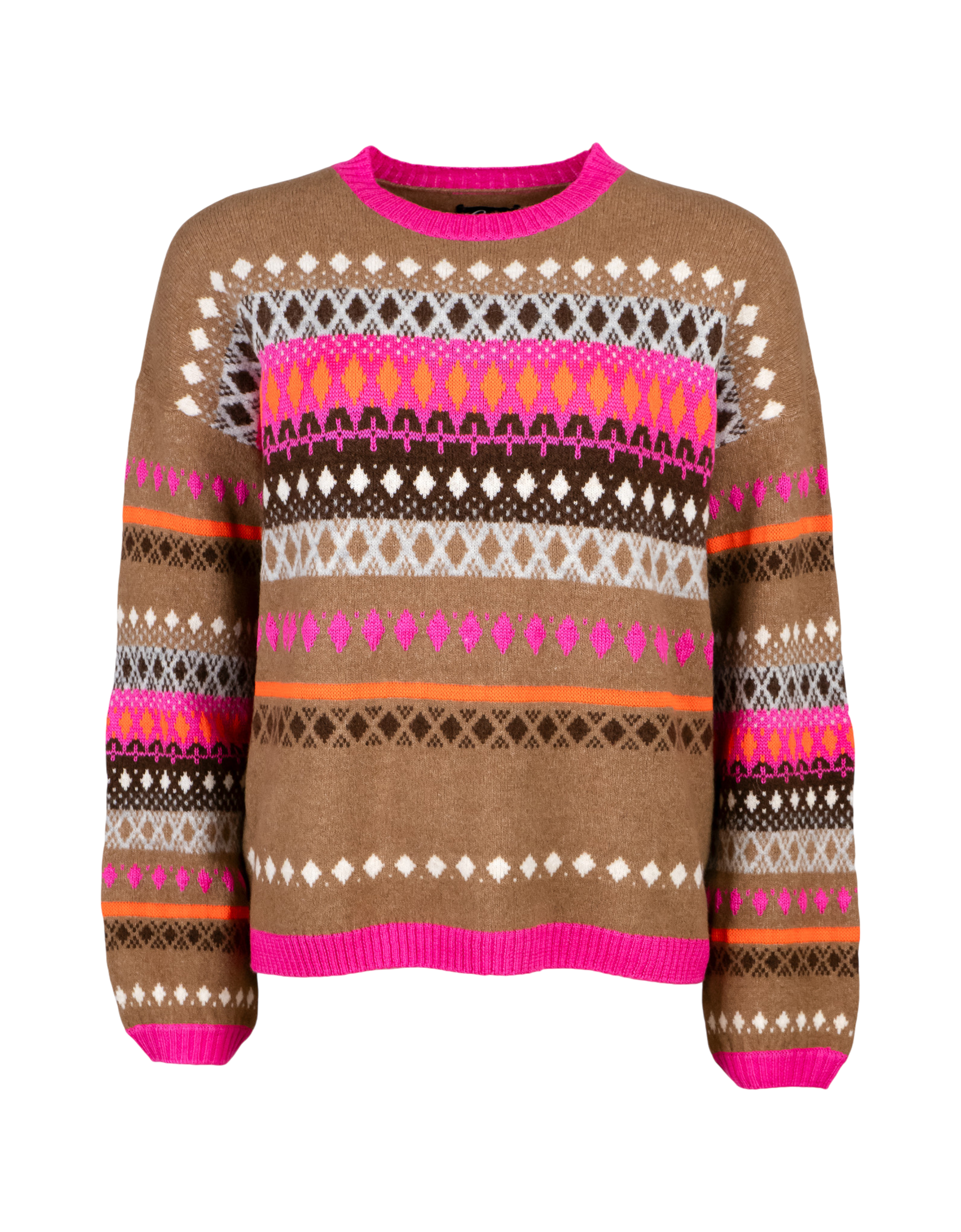Totoro Jacquardpullover 138 amber Bild 1