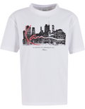 Skyline T-Shirt weiß Bild 1