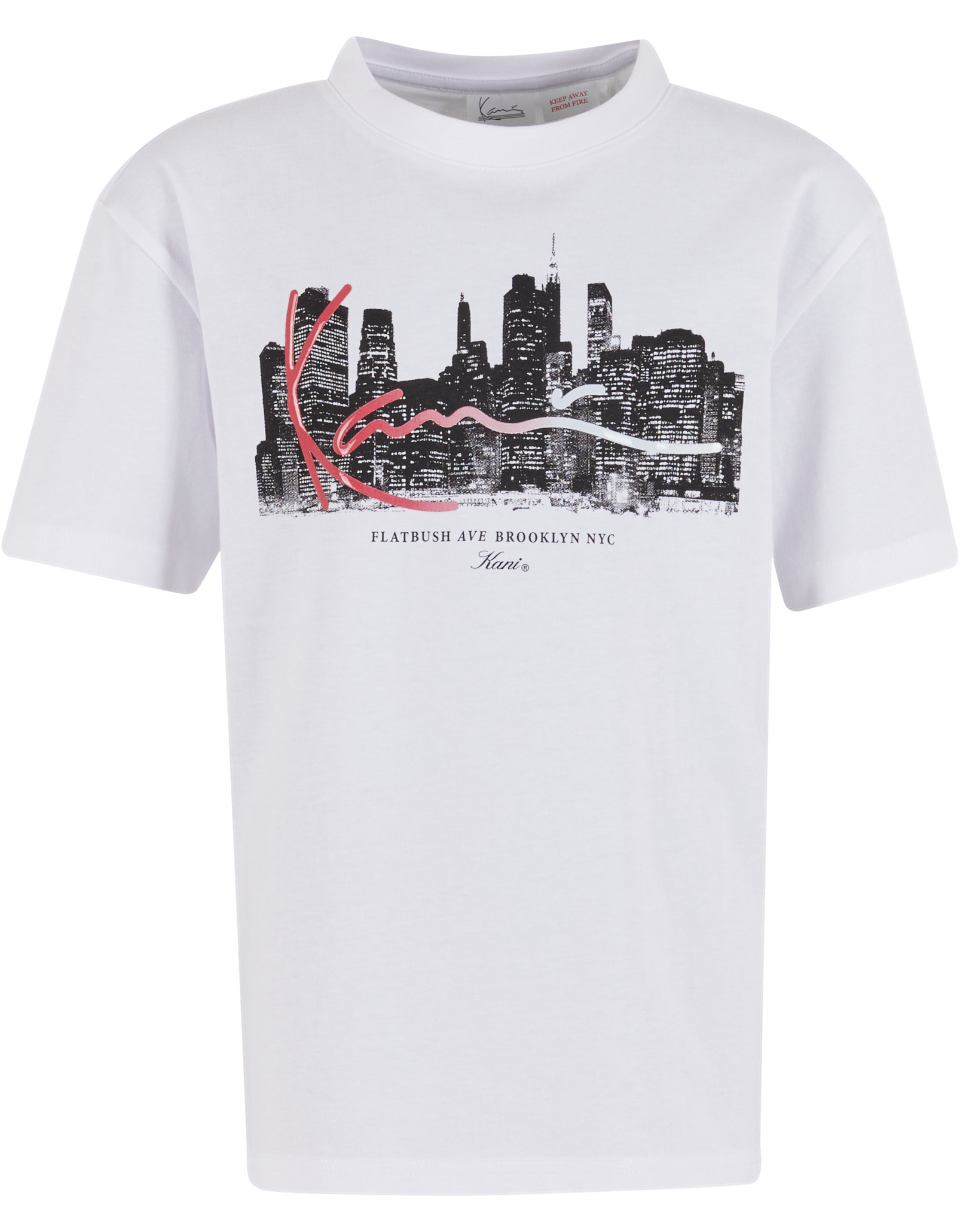Skyline T-Shirt weiß Bild 1