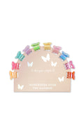 10-er Pack Mini-Schmetterlingshaarspangen Multi Bild 1