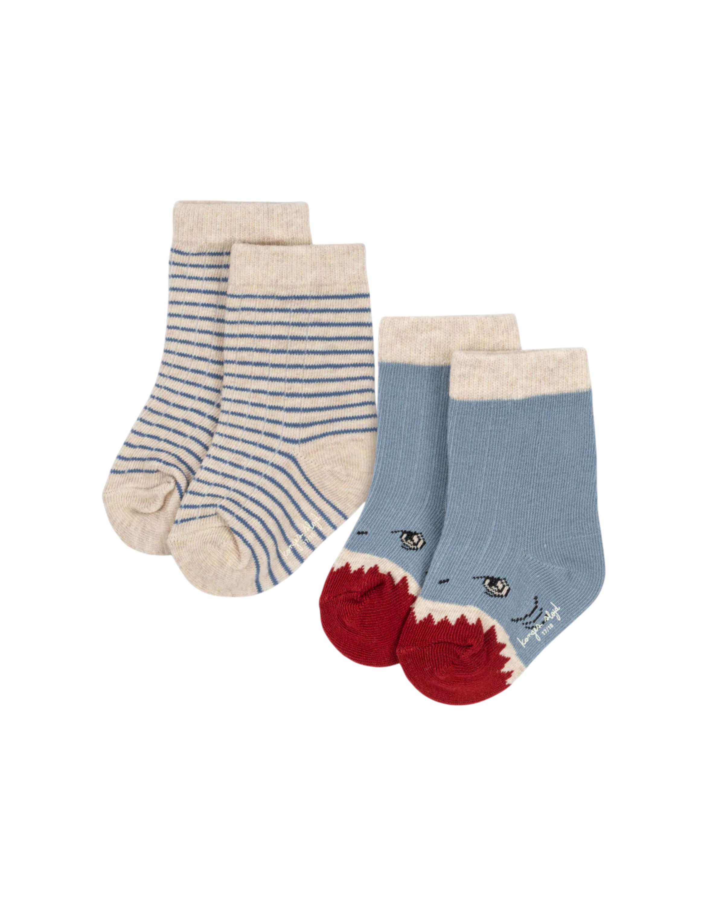 2-er Pack Hai Ripp-Socken shark Bild 1