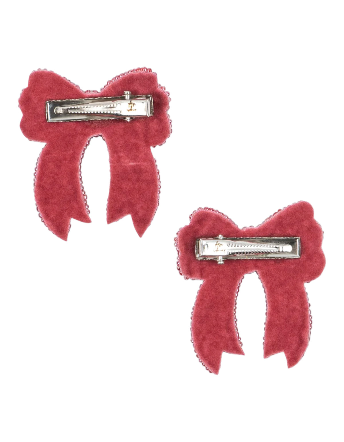 2-er Pack Pailletten-Haarspangen Rapture Rose Bild 4