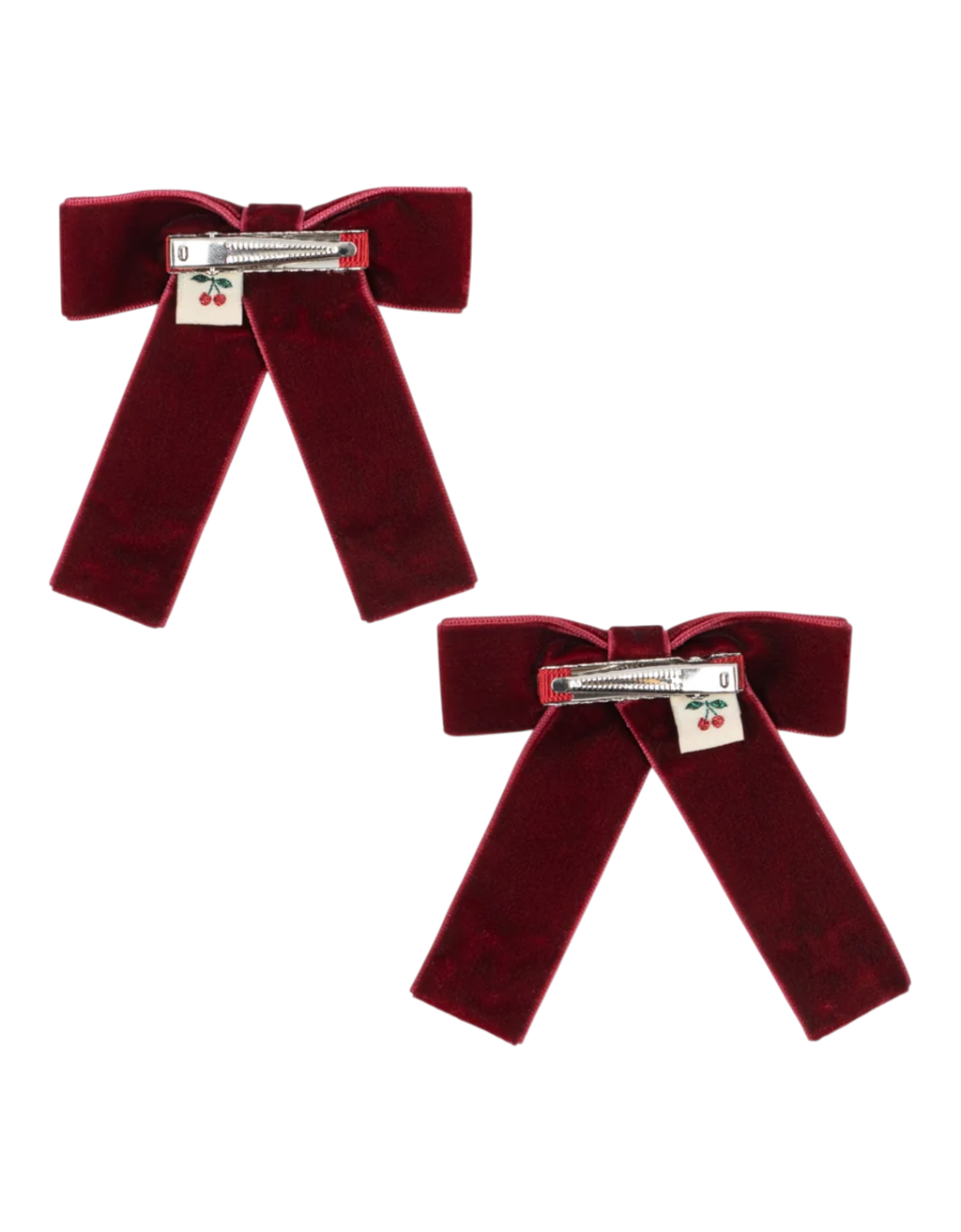 2-er Pack Schleifen-Haarspangen Rio Red Bild 4