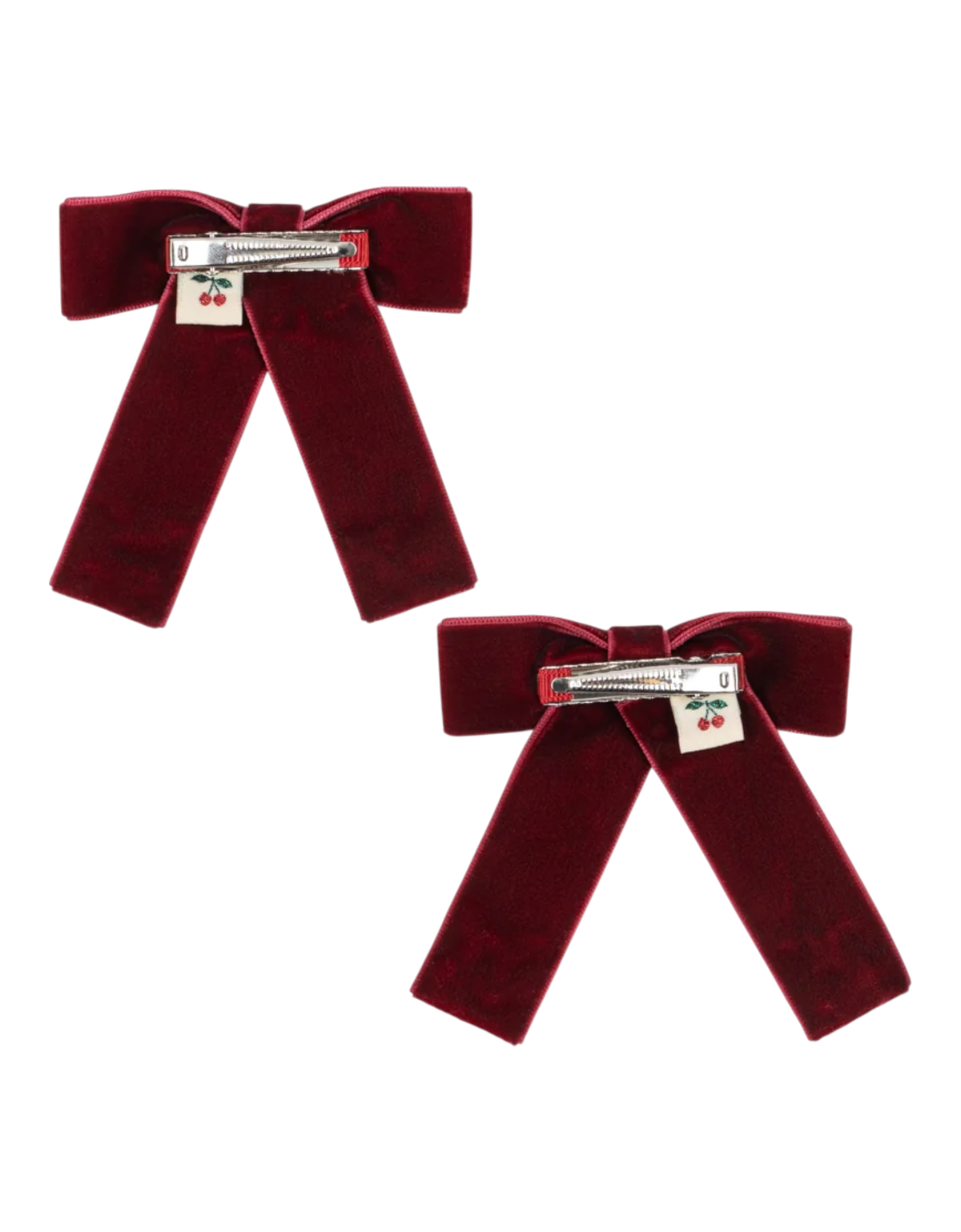 2-er Pack Schleifen-Haarspangen Rio Red Bild 4