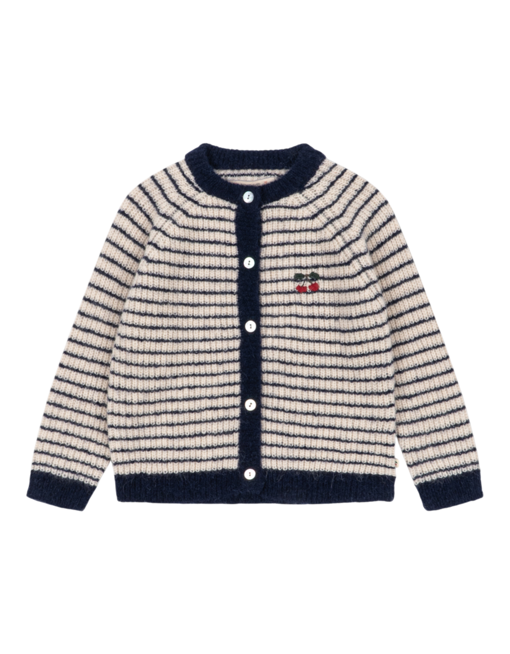 Barli Cardigan Navy Stripe Bild 1