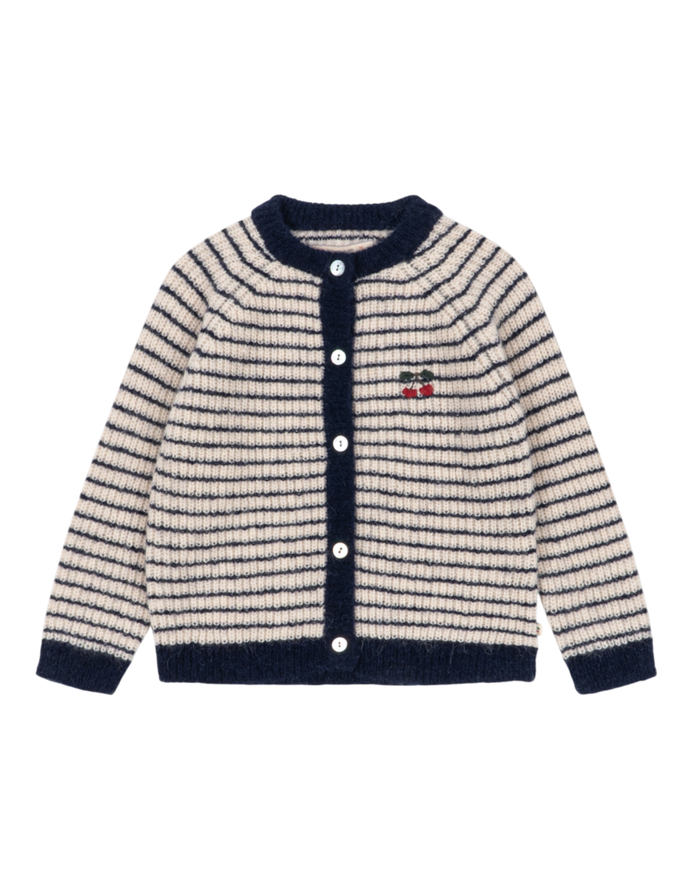 Barli Cardigan Navy Stripe Bild 1