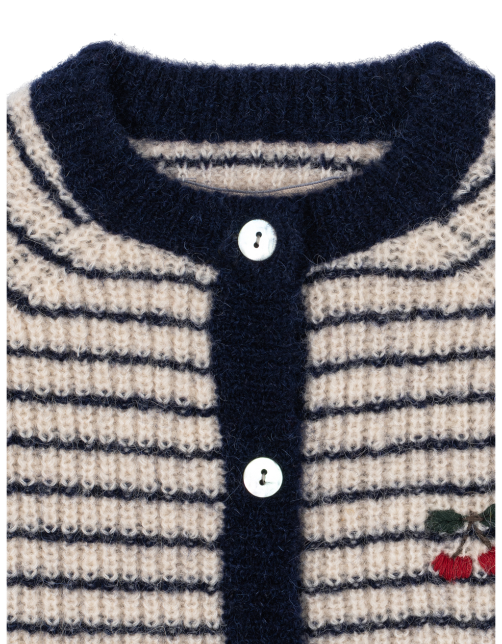 Barli Cardigan Navy Stripe Bild 3
