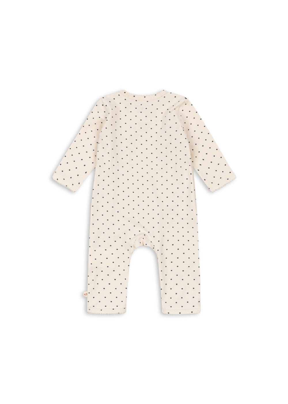 Basic Baby-Strampler Blue Dot Bild 2