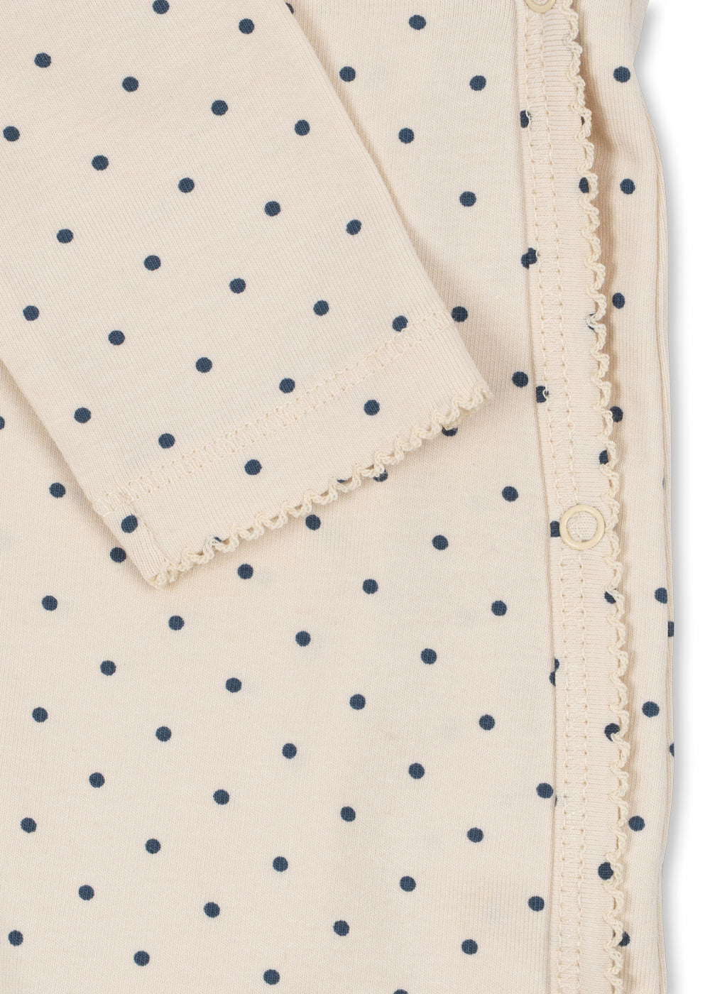 Basic Baby-Strampler Blue Dot Bild 3