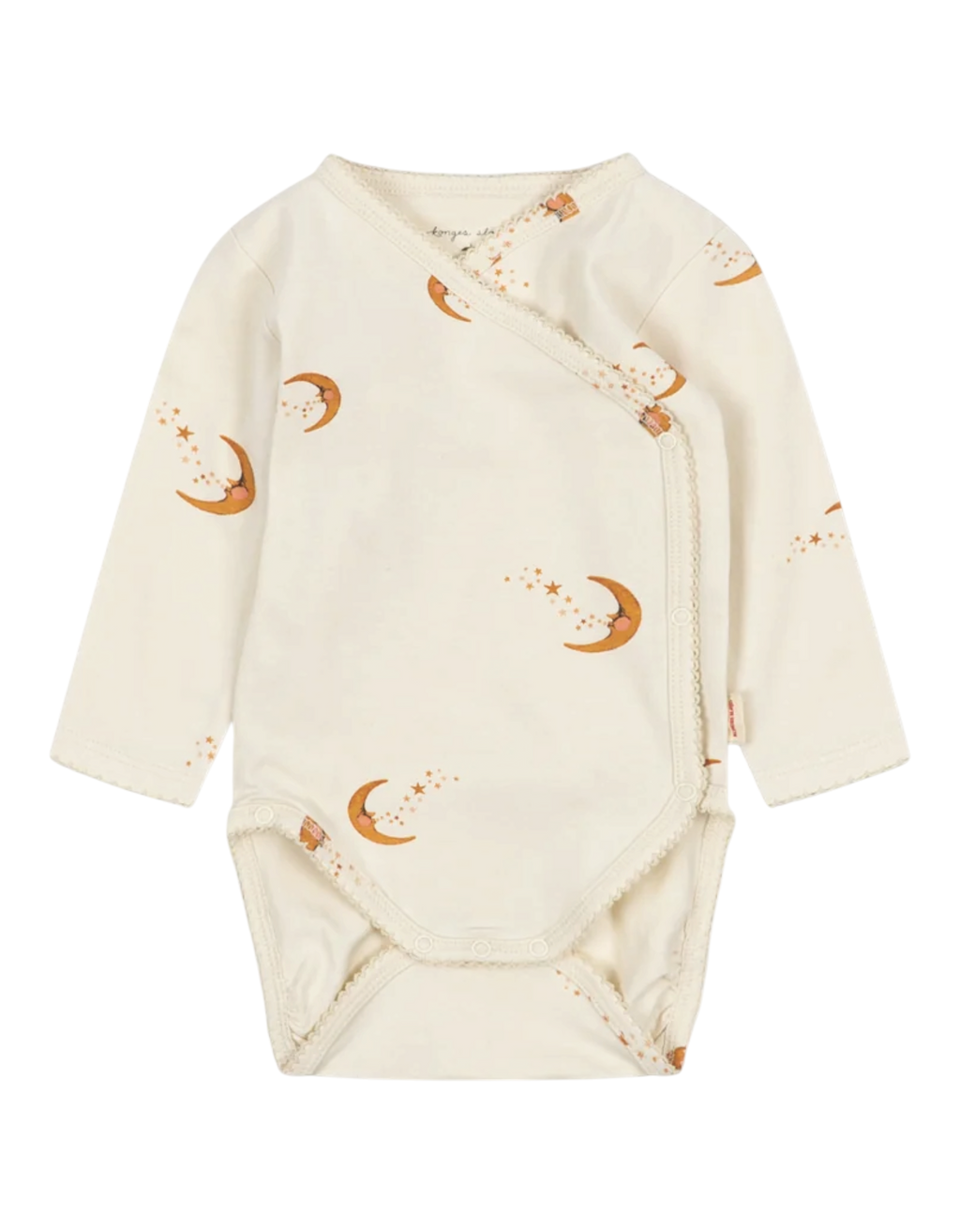 Basic Langarm Babybody MOON Bild 1