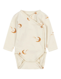 Basic Langarm Babybody MOON Bild 1