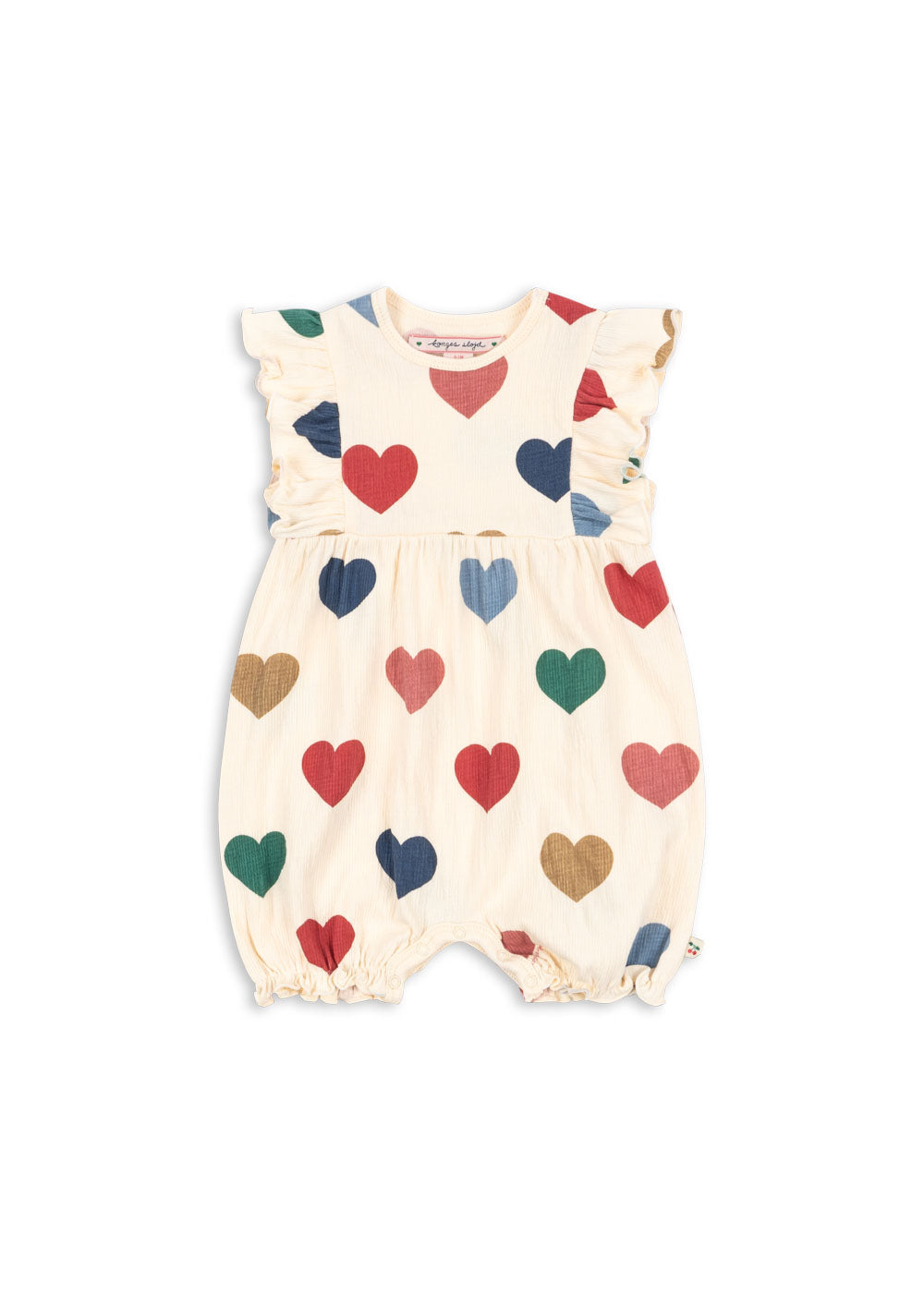 Chleo Strampler mit Rüschen Coeur Colore Bild 1