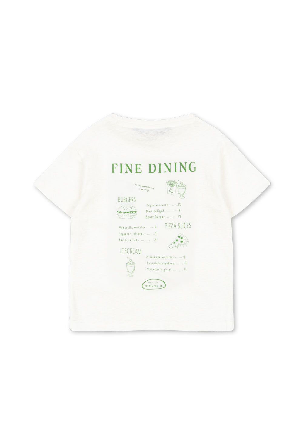 Era T-Shirt white/Fine Dinin Bild 2