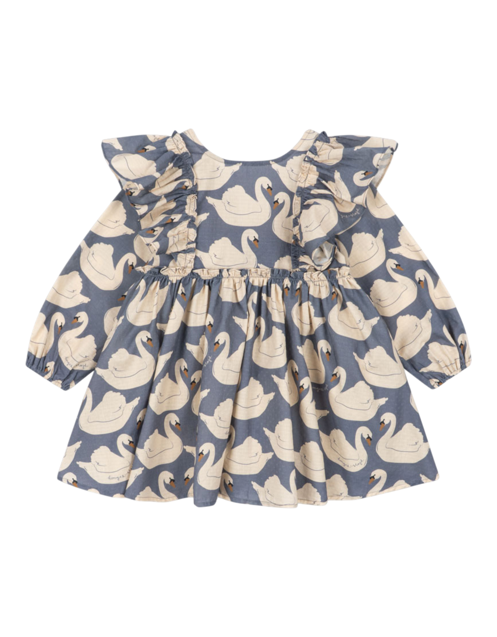 Evia Schleifen-Kleid Swan Bild 1