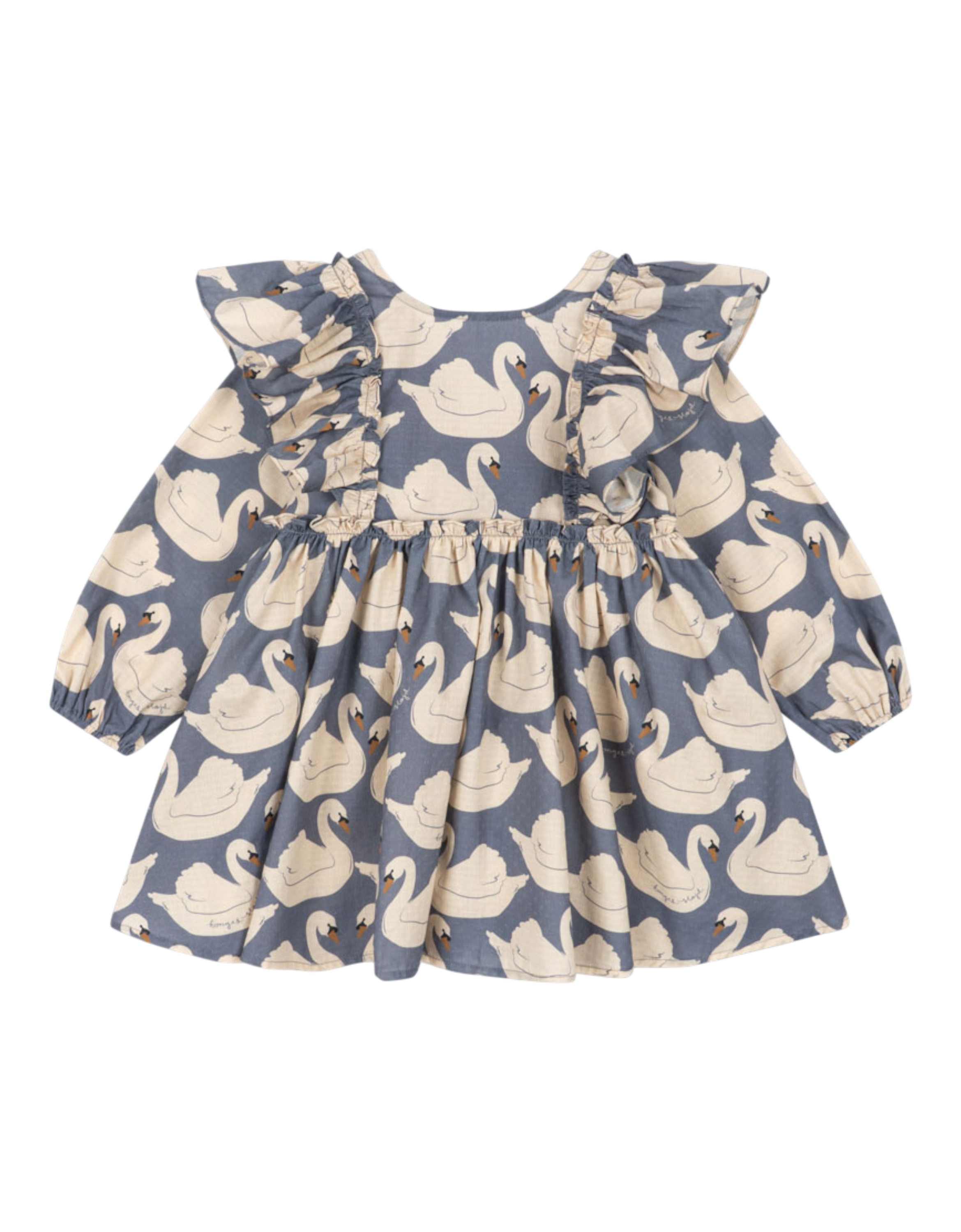 Evia Schleifen-Kleid Swan Bild 1