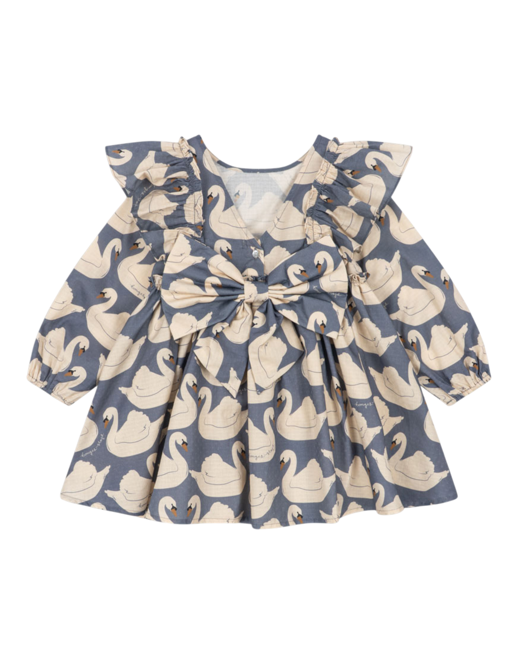 Evia Schleifen-Kleid Swan Bild 2