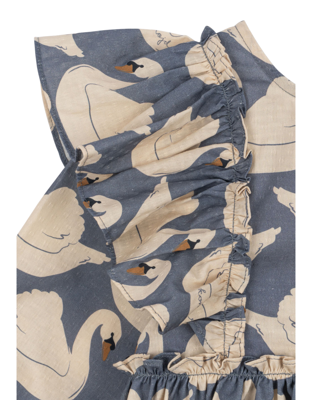 Evia Schleifen-Kleid Swan Bild 4