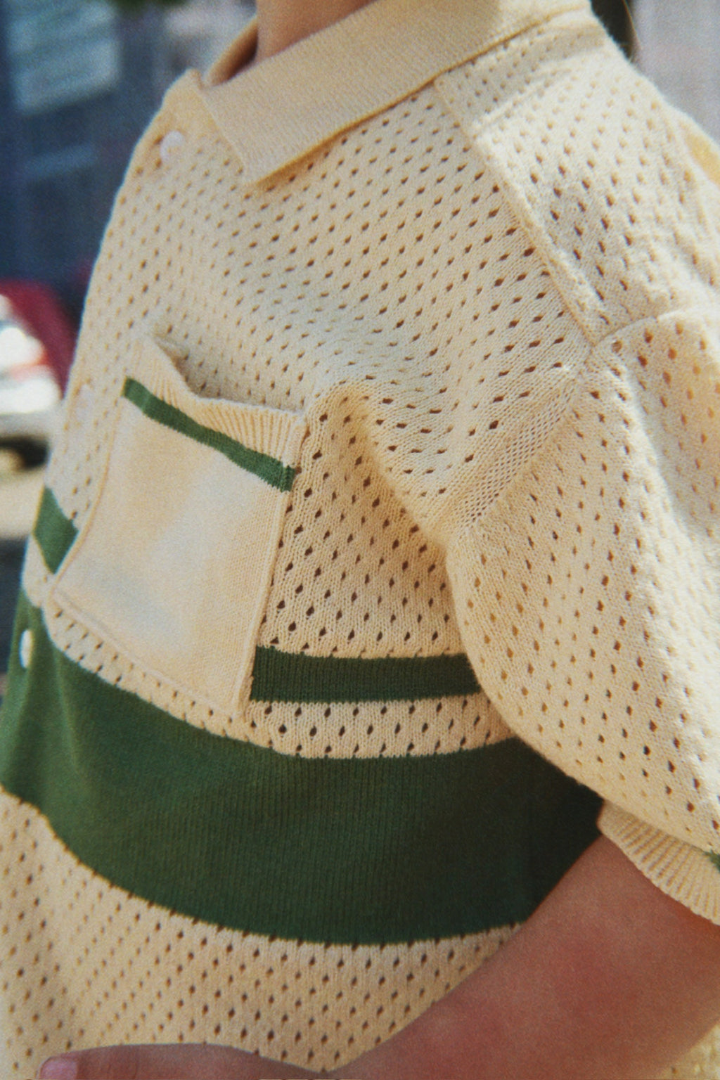 Hai Strickhemd Crepe Bild 2