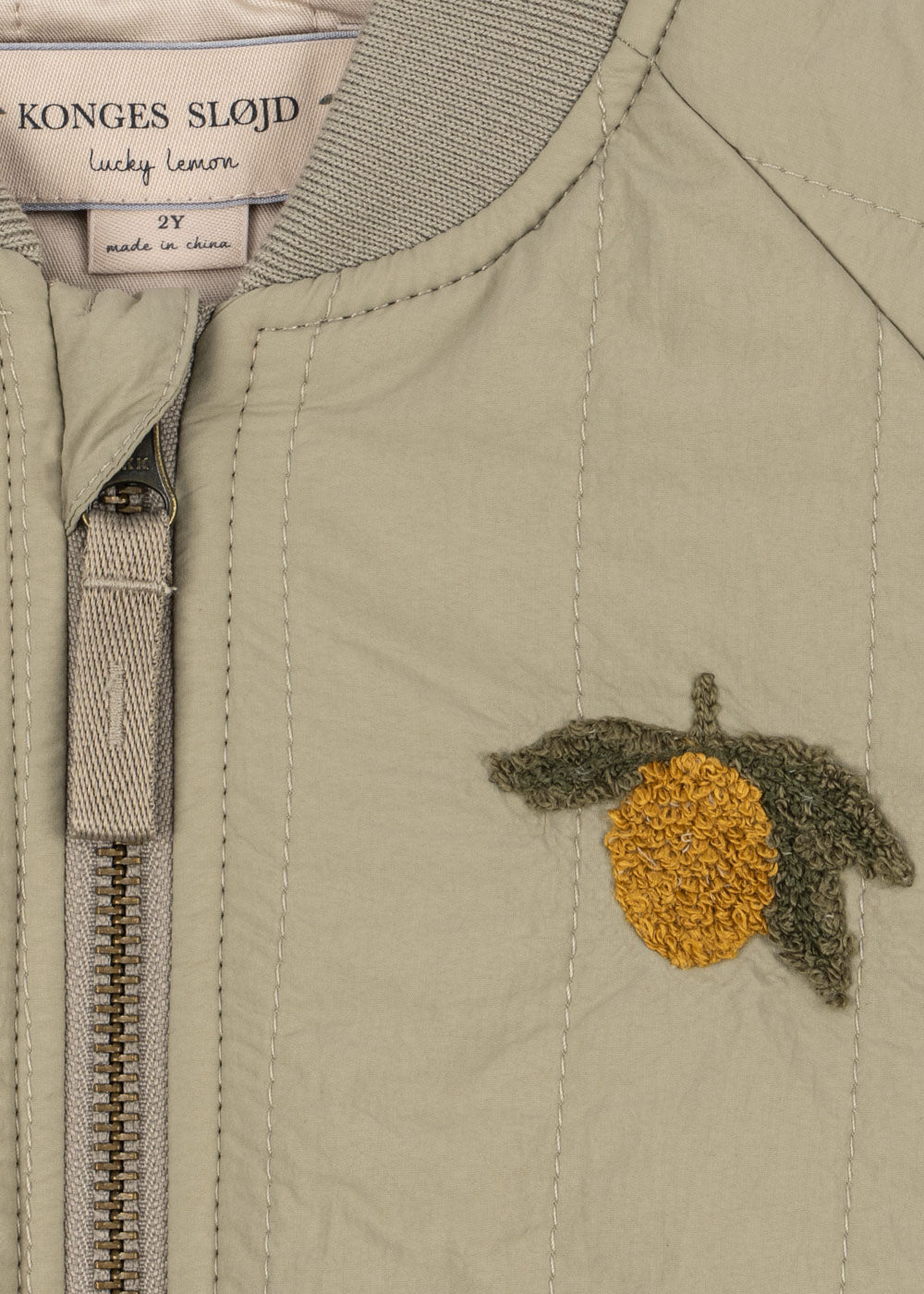 Juno Terry Bomberjacke Laurel Oak Bild 4