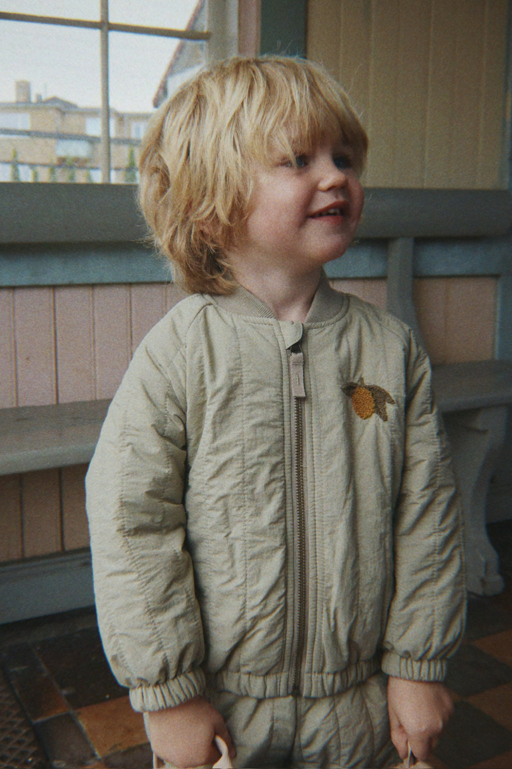 Juno Terry Bomberjacke Laurel Oak Bild 7