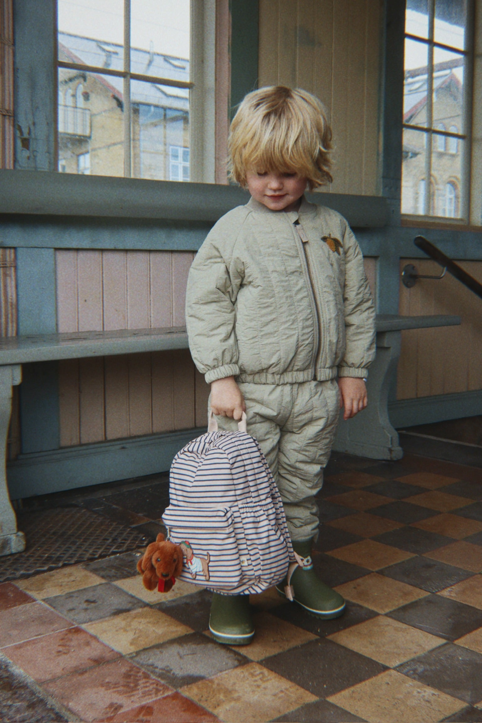 Juno Terry Bomberjacke Laurel Oak Bild 9