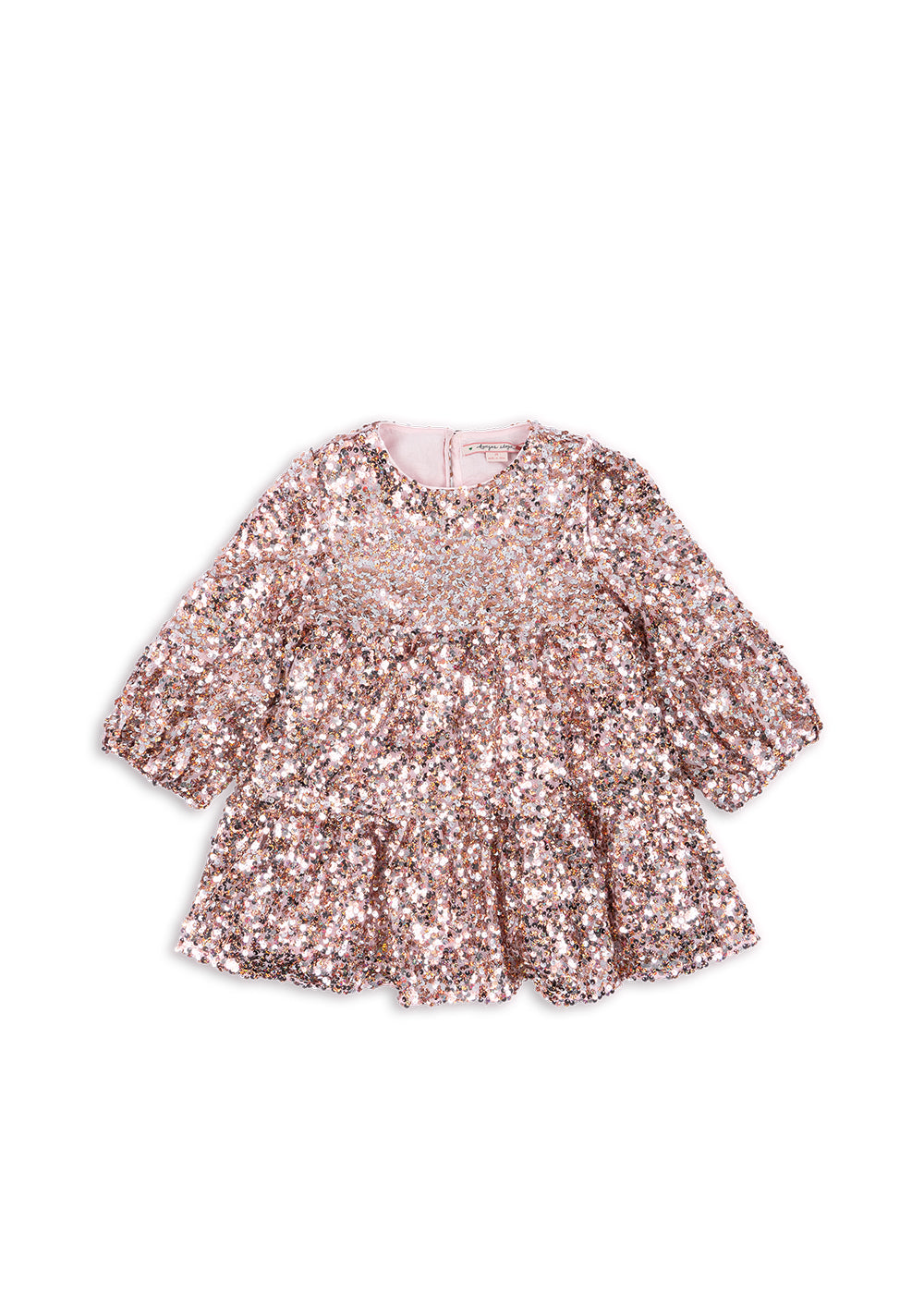 Lila Pailletten-Kleid Grey Rosa Bild 1